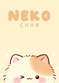 Aesthetic Winking Calico Cat