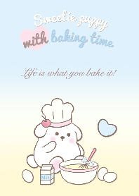 Sweetie puppy : Baking time! (Yellow)