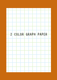 2 COLOR GRAPH PAPERj-BLUE&GR-TERRACOTTA
