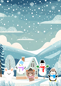 Kawaii scandinavian style(Winter-1029)