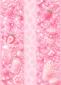 Pink Candy Collage | Bitasui
