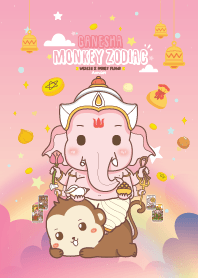 Ganesha & Monkey Zodiac : Wealth