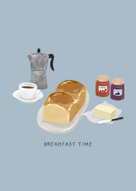 來吃早餐吧 - dusty blue