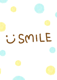 Watercolor polka-dotted smile-27-