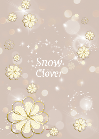 Bordeaux : Lucky Snow clover