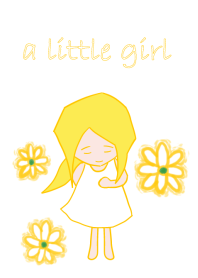 黄色い髪の少女