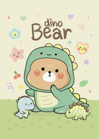 Bear Dino Costume (Green)