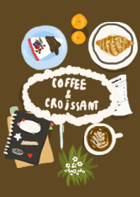 coffee and croissant :)