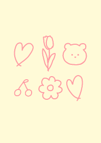 otonano osyare(JP)peachyellow