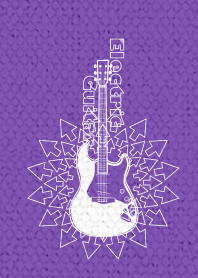 Electricguitar arrow ver_Purple1