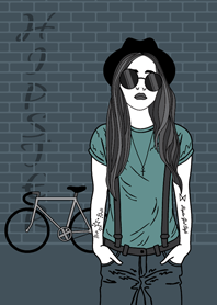 Hipster Girl Style III
