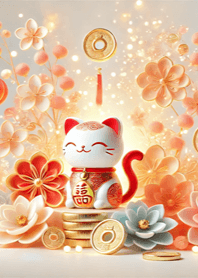 Wealth and Fortune (Lucky Cat) 004