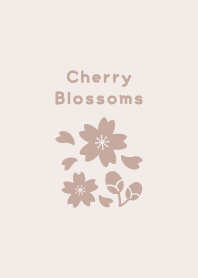 Cherry Blossoms15<Brown>