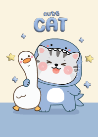 แมวชุดฉลาม & เป็ดน้อย!