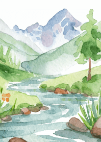 Simple and gentle landscape! Vol.1