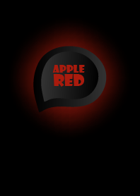 Apple Red Button In Black V.5