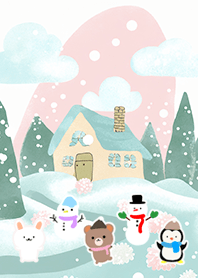 Kawaii scandinavian style(Winter-976)