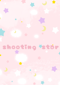 Shooting star glitter