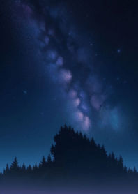 Mountain, Sea, and Moonlit Night 9C66Eb