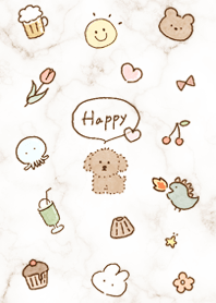 Poodle and Marble brown03_2