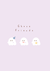 Ghost Friend/ red purple