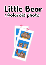 Little bear : Polaroid photo