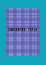 BLUE PURPLE CHECKERED THEMEj-VIRIDIAN