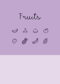Fruits grape purple