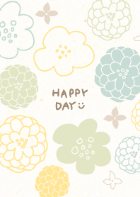 3colored ball-like flowers30