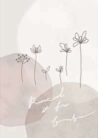 Simple, stylish, cute flowers.1