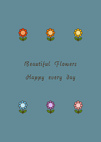 いくつかの小さな花（レイクグリーン）