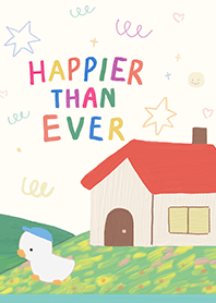 happier than ever