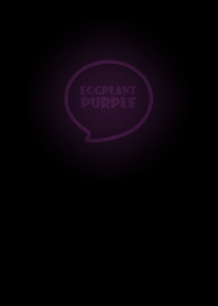 Love Eggplant Purple Neon Theme