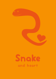 Snake & heart GoldenORN