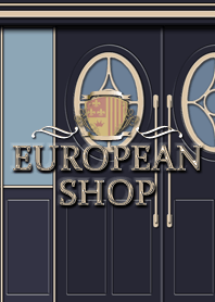 European shop (blue) for the world
