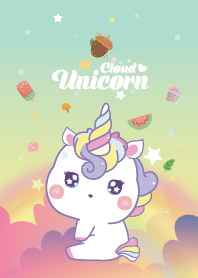 น้องยูนิคอร์น เมฆสีเขียว