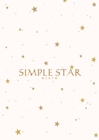 SIMPLE STAR 28 -NATURAL YELLOW-