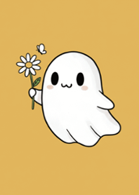 小精靈蝴蝶與花