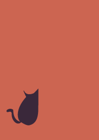 大人シンプル黒猫