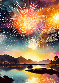 Beautiful Fireworks Theme#746
