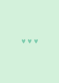 Mint Green Hearts
