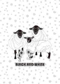 Black and White Farm