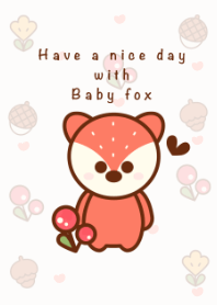 Baby fox in the autumn time 16