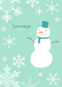 北歐雪人：綠色