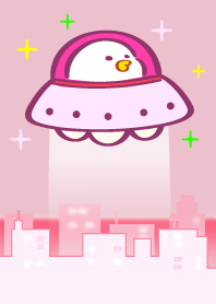 Bouli-G: UFO in City (Pink Ver.)