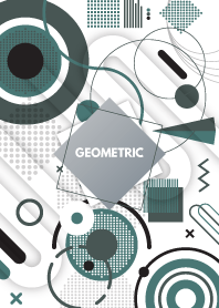 Geometric White 13