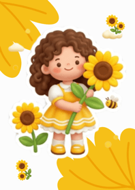 Sunny Sunflower Garden