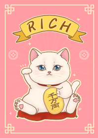 The maneki-neko (fortune cat)  rich 73