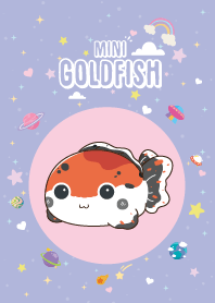 Goldfish Mini Cute Galaxy Violet