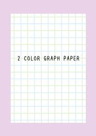 2 COLOR GRAPH PAPER-BLUE&GR-LIGHT PURPLE